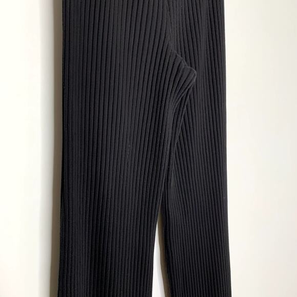 John Elliot Ginza Rib Cropped Pant Womens Black Size 0 USA Made - Picture 6 of 16